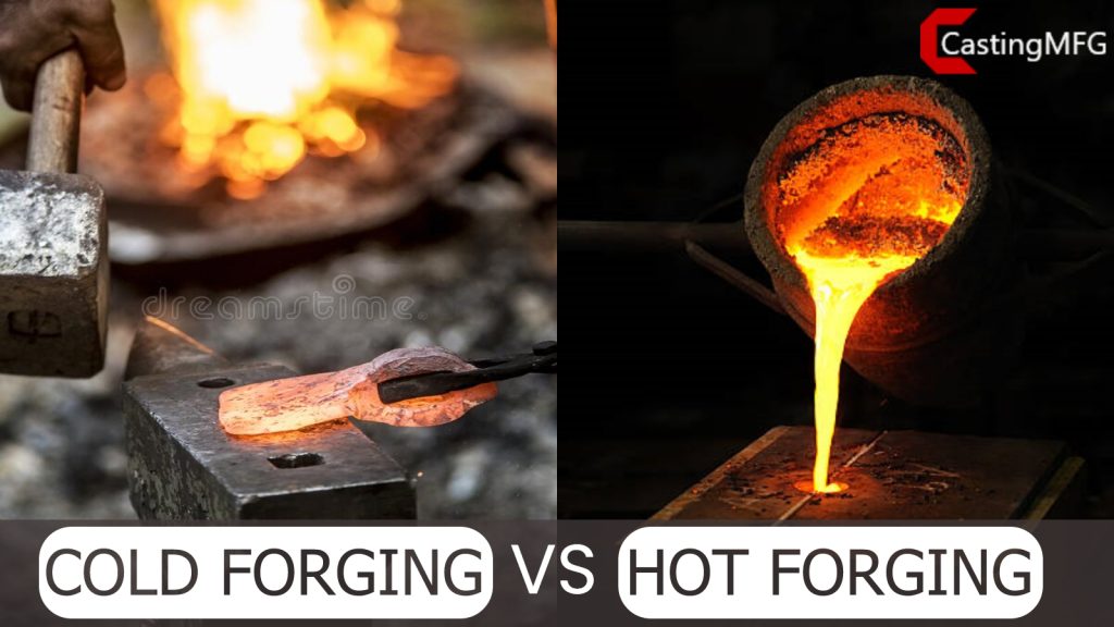 forjamento a frio versus forjamento a quente