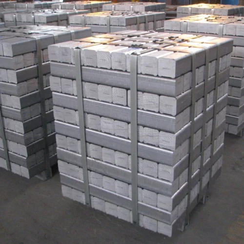 barra quadrata in alluminio R C