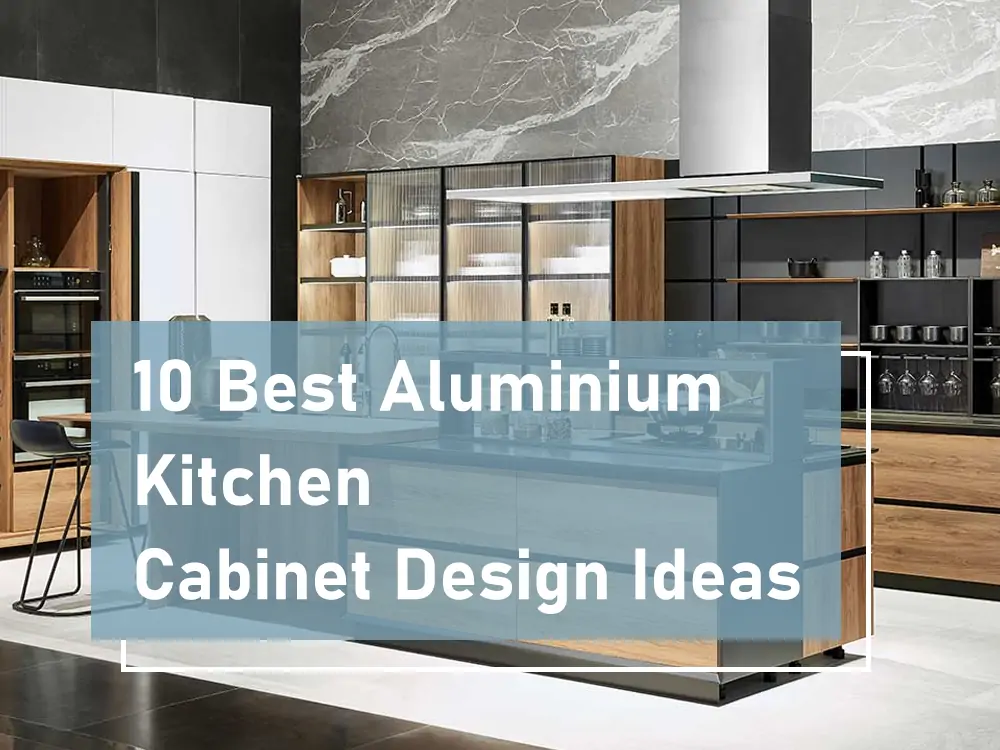 aluminum kitchen cabinet design