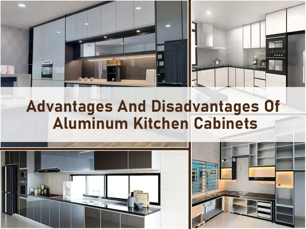aluminum kitchen cabinets