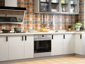 Küchenschrank aus rostfreiem Stahl