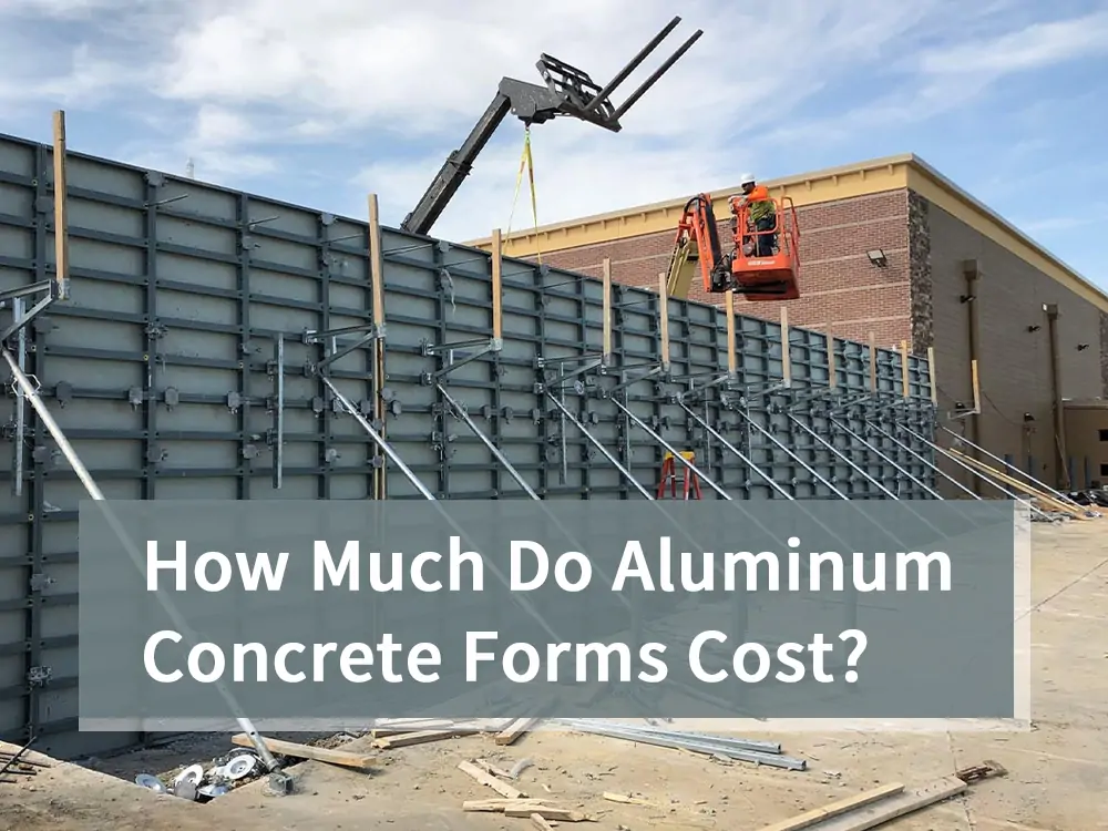 how much do aluminum concrete forms cost